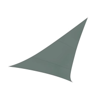 SHADE SAIL - TRIANGLE - 3.6 x 3.6 x 3.6 m - COLOUR: GREEN GREY