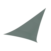 SHADE SAIL - TRIANGLE - 5 x 5 x 5 m - COLOUR: GREEN GREY