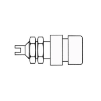 INSULATED 4mm SOCKET / WHITE (BIL 20)