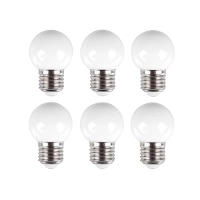 LED-pirnid- soe valge - E27 (6tk)