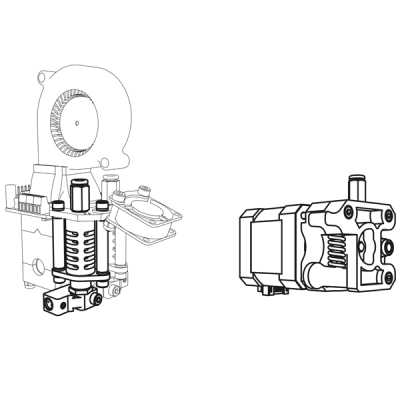 Teine otsik VERTEX 3D printerile