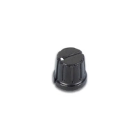 BUTTON (BLACK WITH WHITE POINT 15.5mm/3mm)