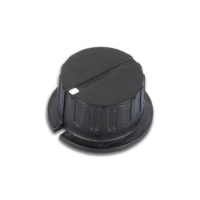 BUTTON (BLACK WITH WHITE POINT 35.7mm/6mm)