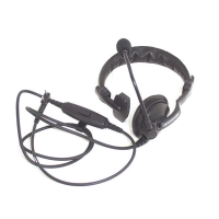 KENWOOD® KHS-7A single muff headset with boom mic, PTT