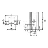 Radiaator TO220 6°C/W WITH PINS