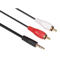 3.5MM STEREO pistik -  2 x RCA AUDIO pistik / BASIC / 10.0m