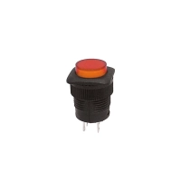 PUSH-BUTTON SWITCH OFF-ON WITH AMBER LED