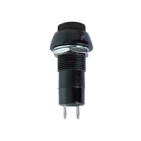 R18-25A PUSH SWITCH 1P OFF-ON BLACK 3A/125V