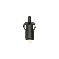 PUSH-BUTTON SWITCH OFF-(ON) BLACK 1A - 250V