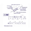 RESISTOR 1/4W 1E