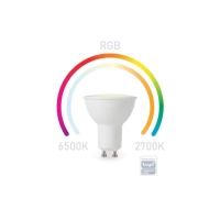 Nutikas WiFi pirn RGB - külm valge ja soe valge - GU10