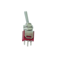 VERTICAL SUBMINIATURE TOGGLE SWITCH SPDT ON-ON