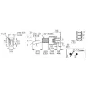 VERTICAL SUBMINIATURE TOGGLE SWITCH SPDT ON-ON - PCB TYPE NO THREAD