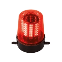 LED pöörlev valgusti - punane (12 V)