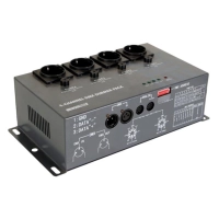 4-kanaliga DMX dimmer (4 x 5A)