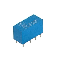 DIL relee: 1A/30VDC-125VAC 2 x inverterit, 6Vdc