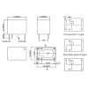 DIL relee: 3A/150VAC 1 x INVERTER 6Vdc