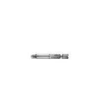 WIHA - kruvikeeraja otsik: XENO BIT SLOTTED/POZIDRIV SL/PZ2-50mm, STYLE E 6.3 - 7049XZ