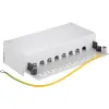 CAT 6a Mini/Desktop Patch Panel, 8 Port