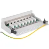 CAT 6a Mini/Desktop Patch Panel, 8 Port