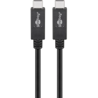 USB-C™ Cable USB 3.2 Gen 2x2, USB-PD, 5A, 1 m, Black