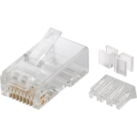 RJ45 Plug, CAT 6A UTP unshielded