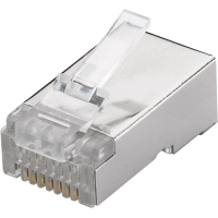 RJ45 Plug, CAT 6 STP shielded