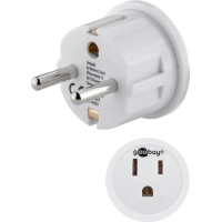 Mains Adapter US/Japan, White