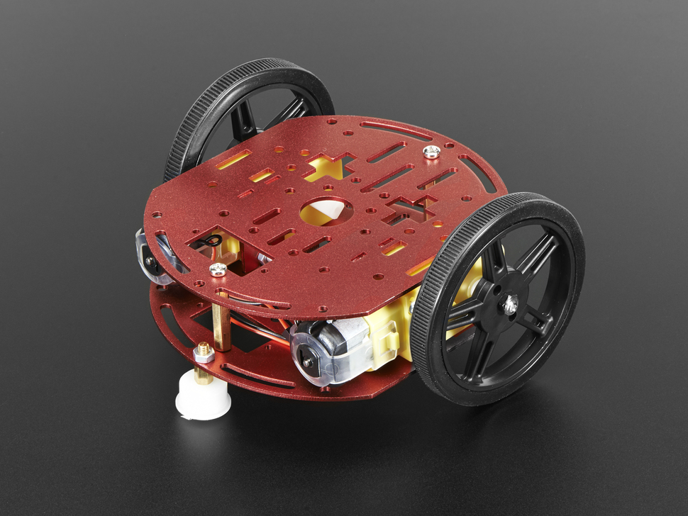 Robot chassis with motors best sale and wheel