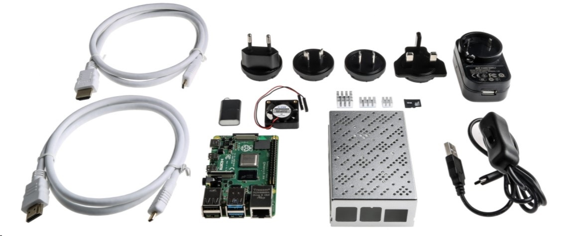 OKDO Raspberry Pi 4 starter kit 8GB - Oomipood