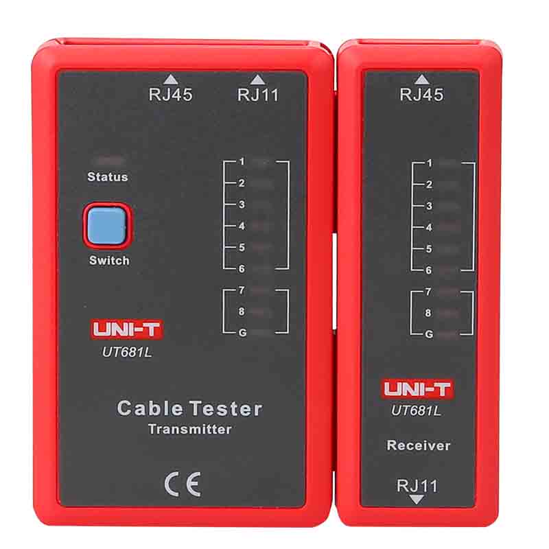 Network Cable Tester / LAN Cable Tester RJ45 with Bag, 8,90 €