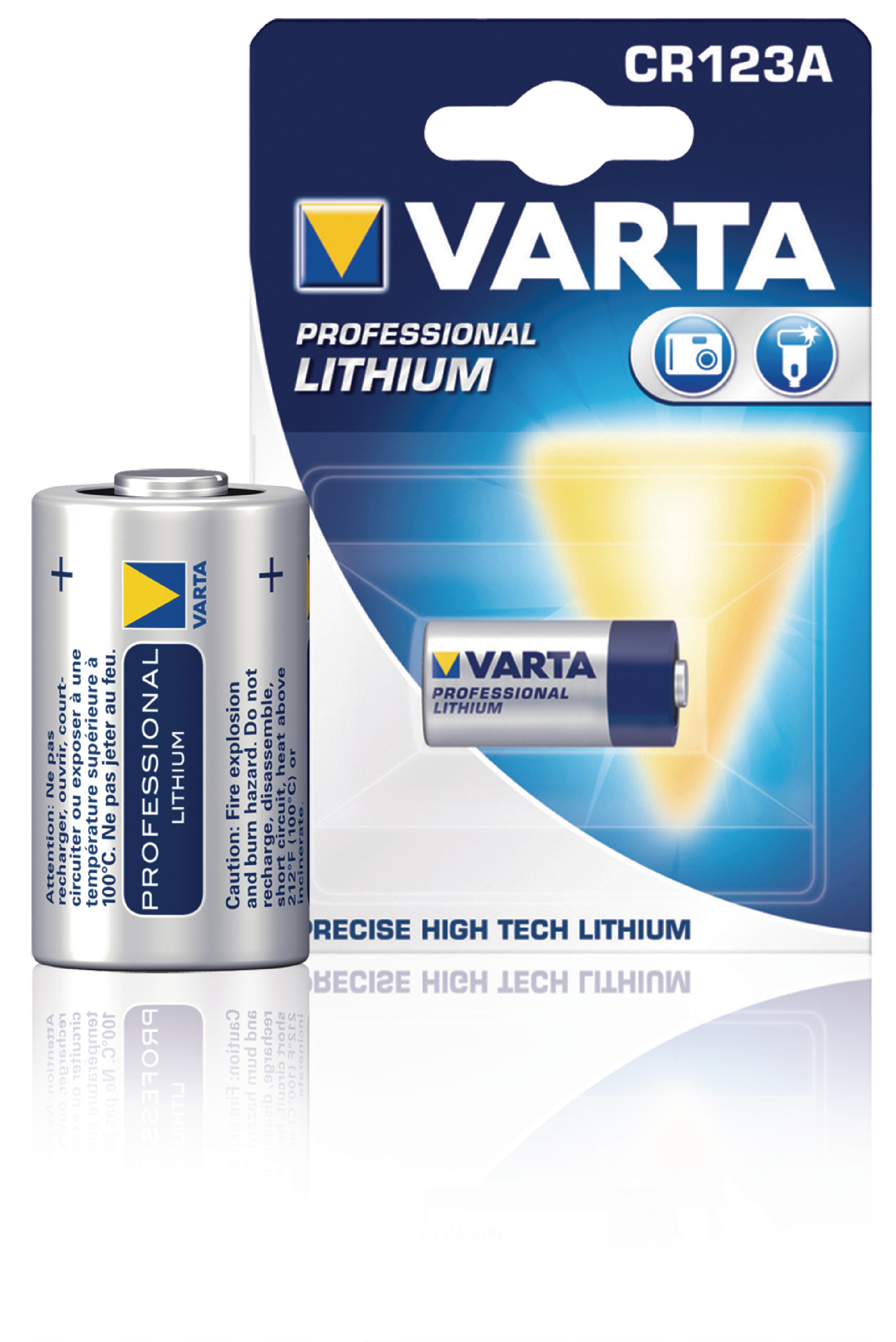 Varta LITHIUM Cylindr. CR2 Blli10 Pile photo CR 2 lithium 880 mAh