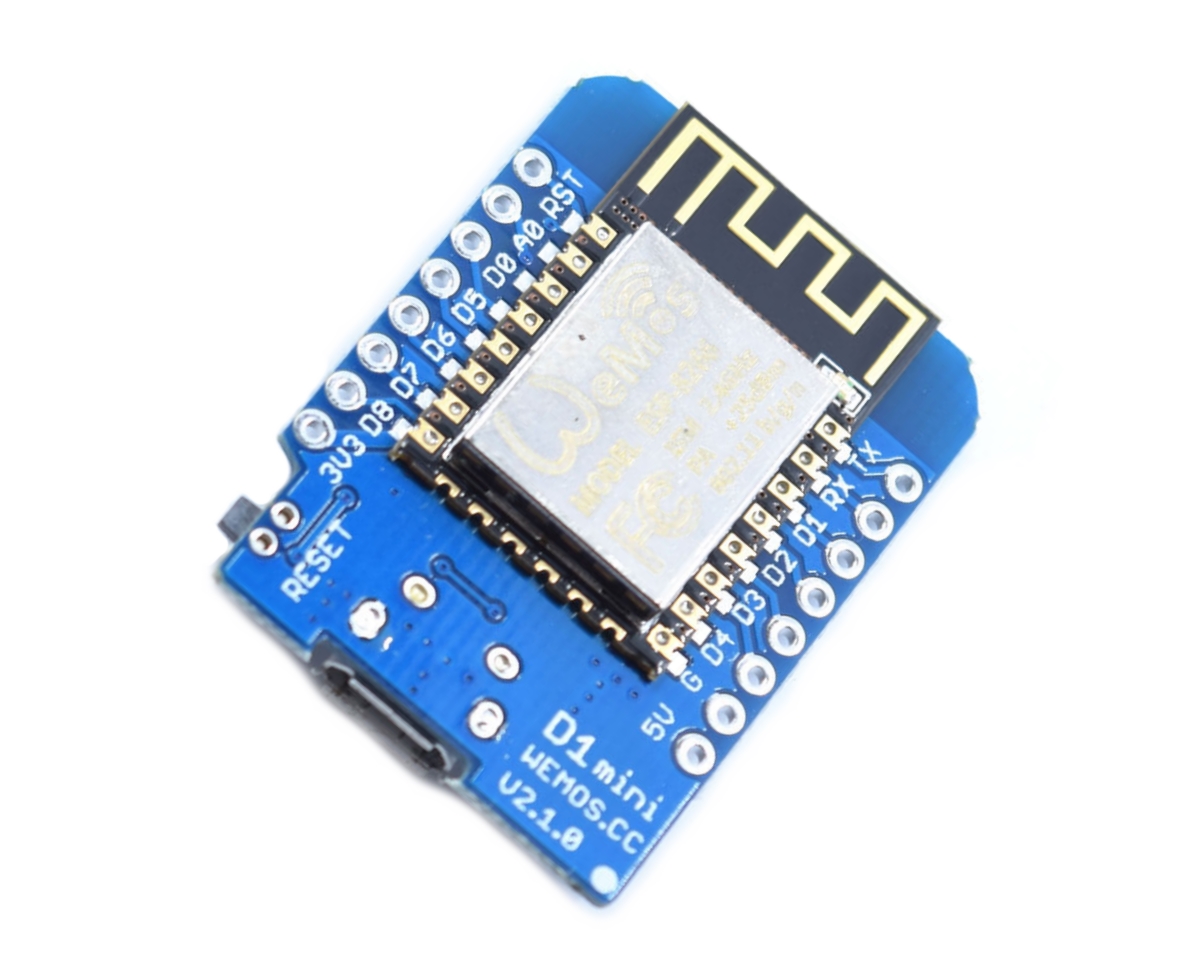 WeMos D1 mini plaat V2, ESP-8266EX baasil - Oomipood